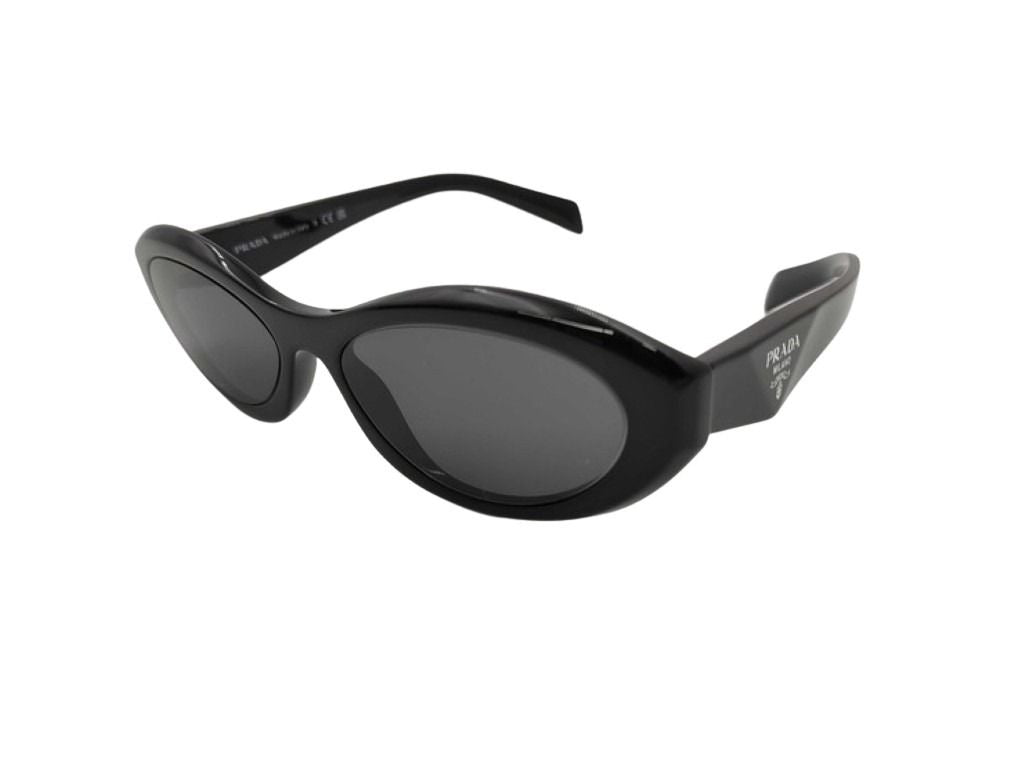 PRADA プラダ サングラス SPR26Z ブラック系 プラスチック ユニセックス 美品