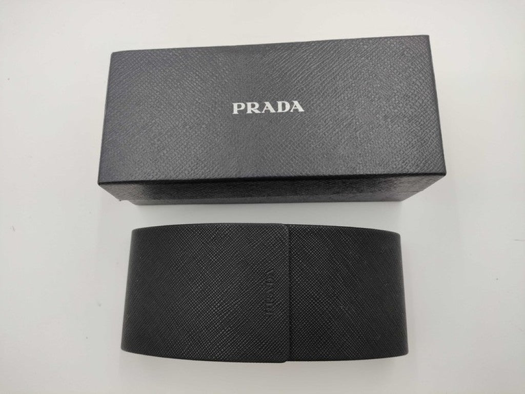 PRADA プラダ サングラス SPR26Z ブラック系 プラスチック ユニセックス 美品