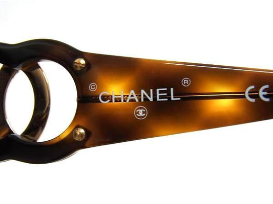 CHANEL シャネル サングラス ココマーク 5253 ブラウン クリアブラウン プラスチック ユニセックス べっ甲調
