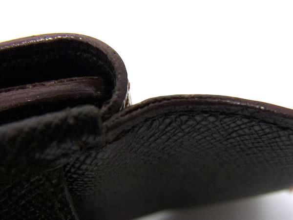 LOUIS VUITTON ルイヴィトン 財布 ポルトモネビエ カルトクレディ N61652 ブラウン ダミエ レディース Wホック 三つ折り財布