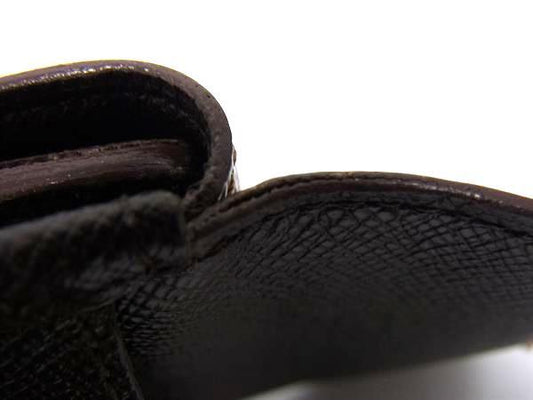 LOUIS VUITTON ルイヴィトン 財布 ポルトモネビエ カルトクレディ N61652 ブラウン ダミエ レディース Wホック 三つ折り財布