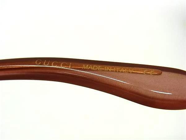 GUCCI グッチ サングラス GG0794SK ブラウン クリアブラウン プラスチック ユニセックス アジアンフィット 超美品