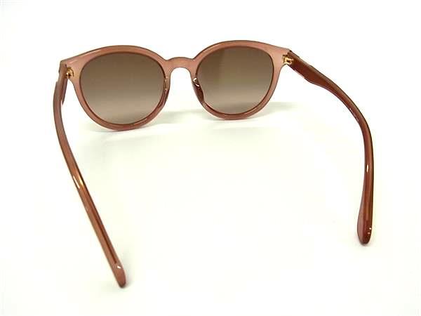 GUCCI グッチ サングラス GG0794SK ブラウン クリアブラウン プラスチック ユニセックス アジアンフィット 超美品