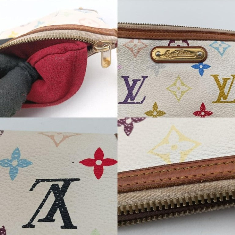 LOUIS VUITTON ルイヴィトン ポーチ ポシェット ミラ MM M60096 ブロン（ホワイト マルチカラー）系 モノグラム マルチカラー レディース チェーン ハンドバッグ