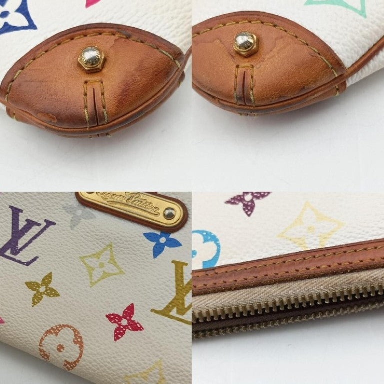 LOUIS VUITTON ルイヴィトン ポーチ ポシェット ミラ MM M60096 ブロン（ホワイト マルチカラー）系 モノグラム マルチカラー レディース チェーン ハンドバッグ
