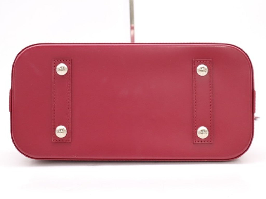 LOUIS VUITTON ルイヴィトン ハンドバッグ アルマPM M40490 フューシャ（ピンク）系 エピ レディース シルバー金具 美品