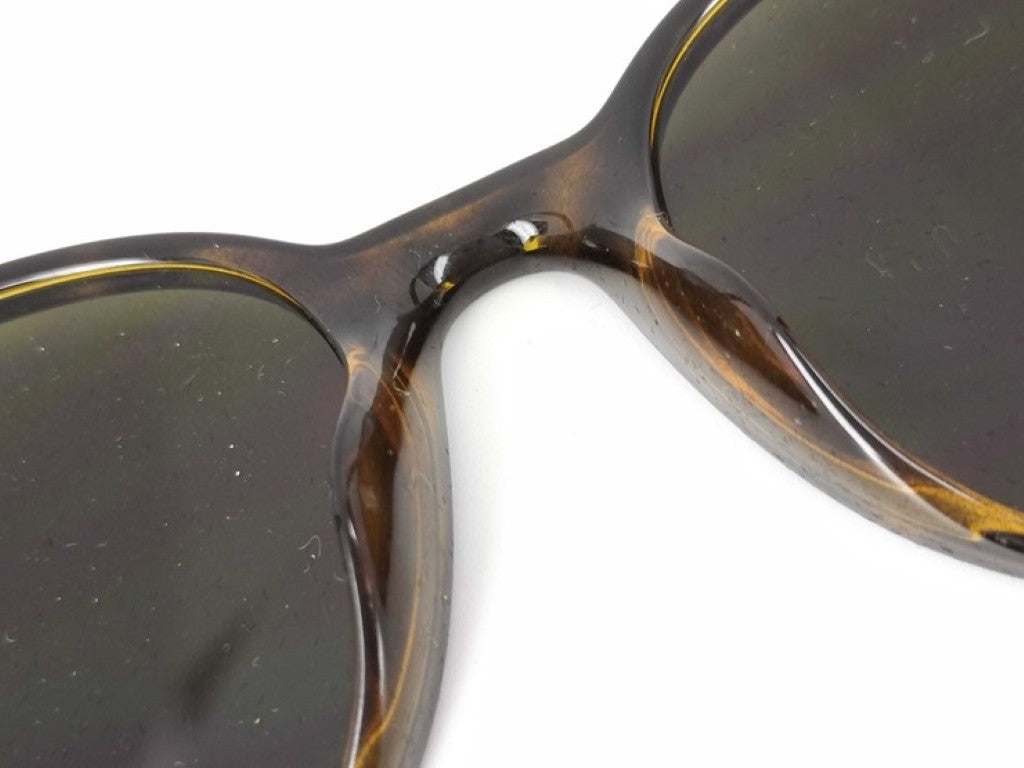 Ray-Ban レイバン サングラス RB4305-F ブラウン系 プラスチック メンズ