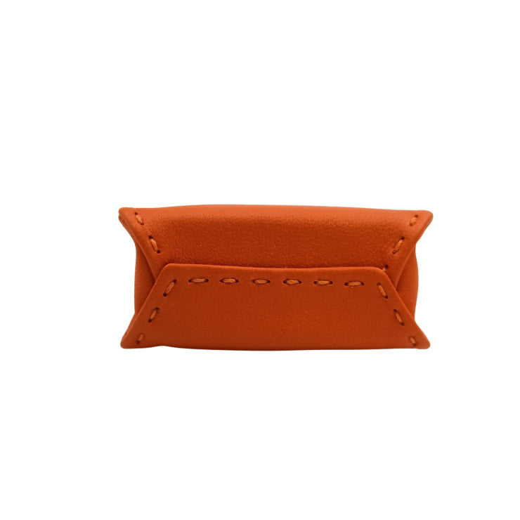 HERMES バッグチャーム サック オランジュ オレンジ系 アニョーミロ ユニセックス 新品未使用展示品