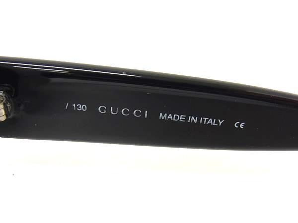 GUCCI グッチ サングラス アイウェア GG 2436/S グリーン系×レンズ クリアブラック系 プラスチック ユニセックス 美品