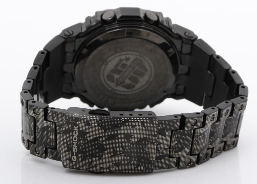 CASIO カシオ 時計 G-SHOCK 40th Anniversary G-SHOCK×ERIC HAZEコラボレーションモデル FULL METAL 5000 SERIES GMW-B5000EH-1JR ブラック系 ステンレススチール メンズ デジタル 美品