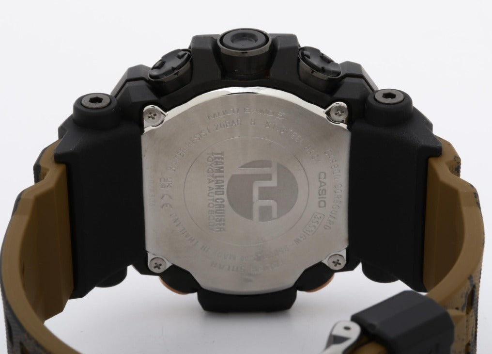 CASIO カシオ 時計 G-SHOCK TEAM LAND CRUISER TOYOTA AUTO BODY コラボレーションモデル MASTER OF G - LAND MUDMAN GW-9500TLC-1JR ブラック系 カーボンファイバー強化樹脂／ステンレススチール 樹脂バンド メンズ デジタル 超美品