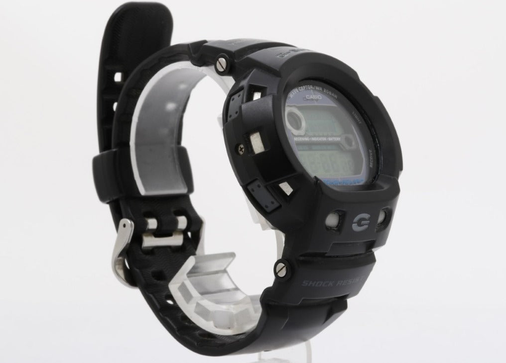 CASIO カシオ 時計 G-SHOCK THE G SILENCER サイレンサー GW-400J-1JF ブラック系 ステンレス 樹脂バンド メンズ デジタル 美品