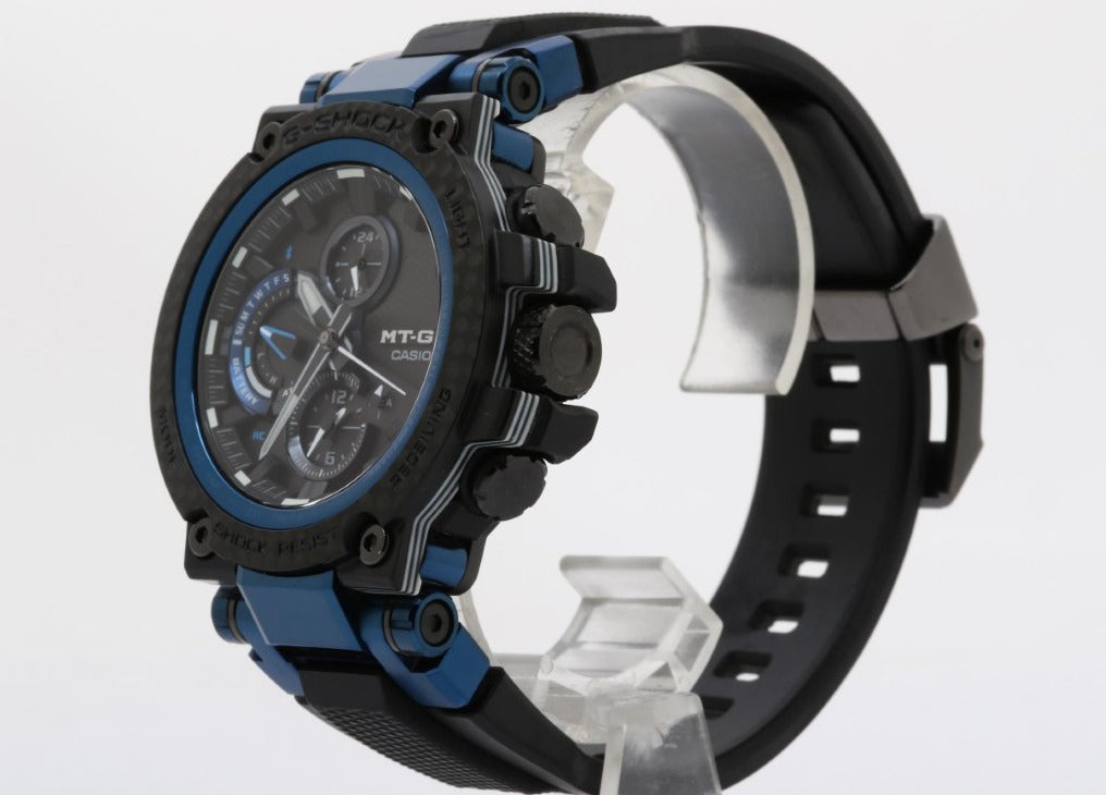 CASIO カシオ 時計 G-SHOCK MT-G MTG-B1000 Series MTG-B1000XB-1AJ ブラック系 カーボンベゼル 樹脂／カーボンファイバー強化樹脂 樹脂バンド メンズ アナログ 美品