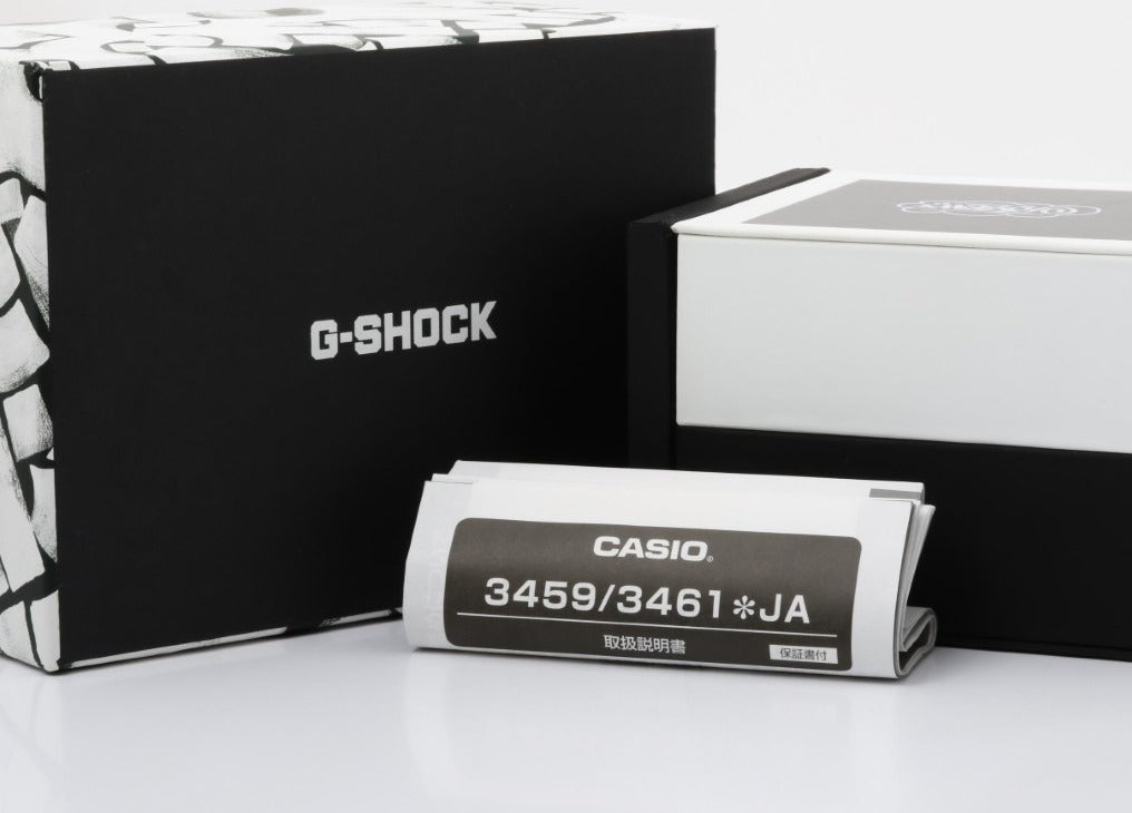 CASIO カシオ 時計 G-SHOCK 40th Anniversary G-SHOCK×ERIC HAZEコラボレーションモデル FULL METAL 5000 SERIES GMW-B5000EH-1JR ブラック系 ステンレススチール メンズ デジタル 新品未使用展示品