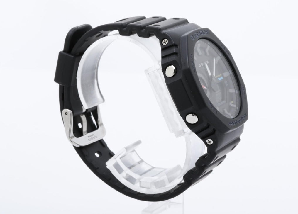CASIO カシオ 時計 G-SHOCK ANALOG-DIGITAL 2100 Series GA-B2100-1AJF ブラック系 カーボンファイバー強化樹脂／樹脂 樹脂バンド メンズ アナデジ 美品