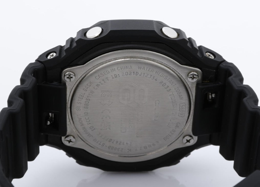 CASIO カシオ 時計 G-SHOCK ANALOG-DIGITAL 2100 Series GA-B2100-1AJF ブラック系 カーボンファイバー強化樹脂／樹脂 樹脂バンド メンズ アナデジ 美品