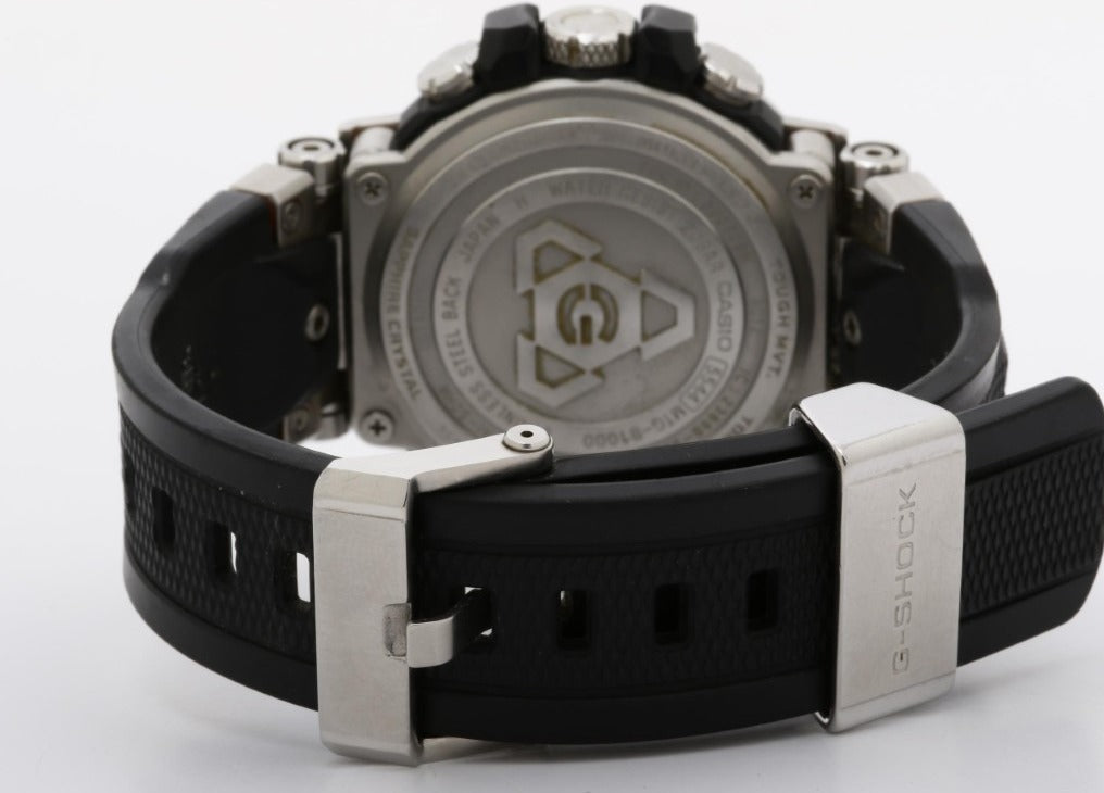 CASIO カシオ 時計 G-SHOCK MT-G MTG-B1000 Series MTG-B1000-1AJF ブラック シルバー系 樹脂／ステンレススチール 樹脂バンド メンズ アナログ 美品