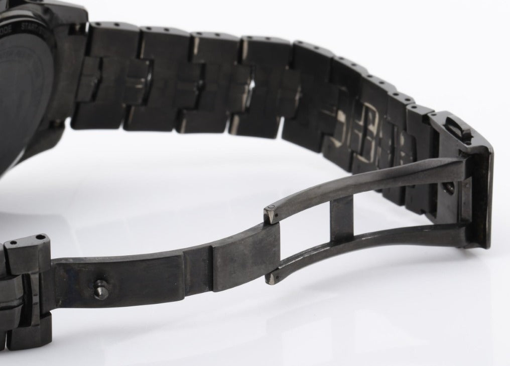 CASIO カシオ 時計 OCEANUS オシアナス マンタ OCW-S3001B-1AJF ブラック系 チタン メンズ アナログ 美品