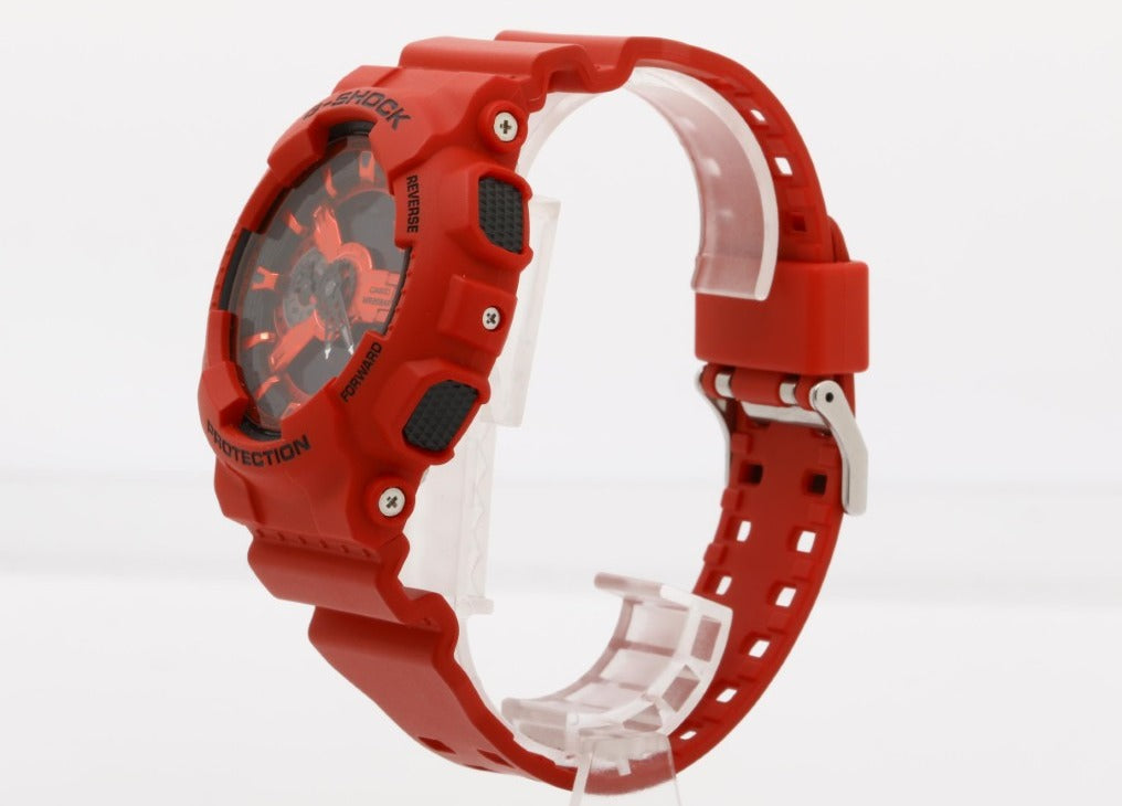 CASIO カシオ 時計 G-SHOCK ANALOG-DIGITAL 110 SERIES GA-110RRB-4AJF レッド系 樹脂 樹脂バンド メンズ アナデジ 新品未使用展示品
