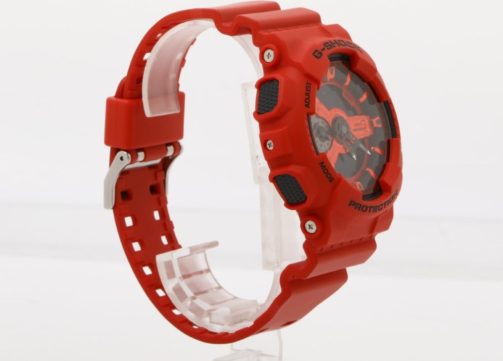 CASIO カシオ 時計 G-SHOCK ANALOG-DIGITAL 110 SERIES GA-110RRB-4AJF レッド系 樹脂 樹脂バンド メンズ アナデジ 新品未使用展示品