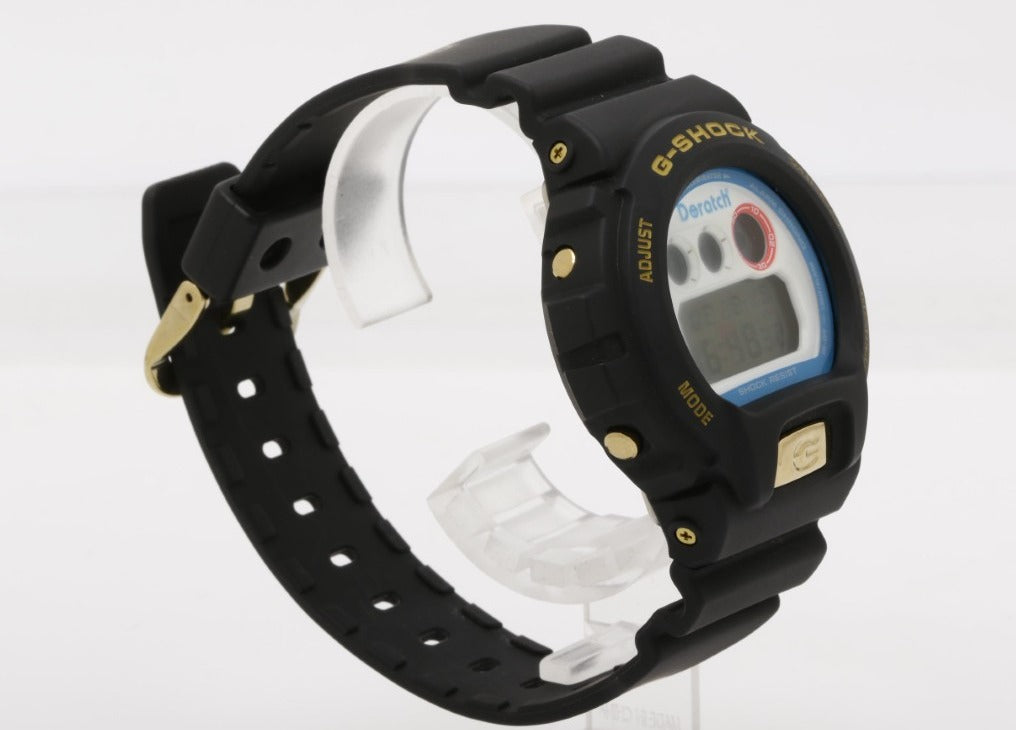 CASIO カシオ 時計 G-SHOCK Doratch ドラえもんコラボ DW-6900 ホワイト ブラック系 樹脂 ステンレス メンズ デジタル 美品