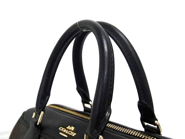 COACH コーチ ハンドバッグ シグネチャー F32203 ブラウン PVC レザー レディース 2WAY ゴールド金具 新品未使用展示品