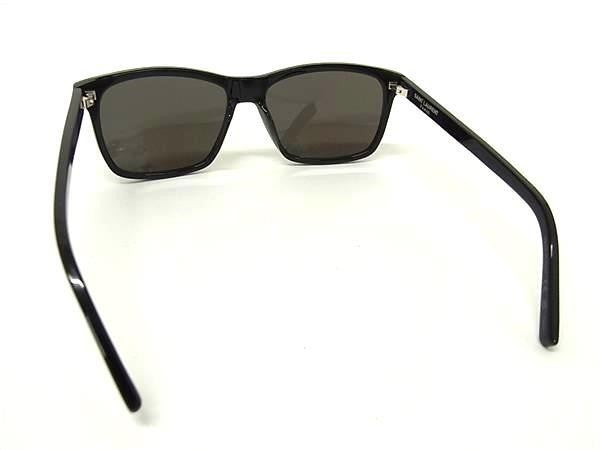 SAINT LAURENT サンローラン サングラス SL 339 ブラック クリアブラック プラスチック ユニセックス 美品