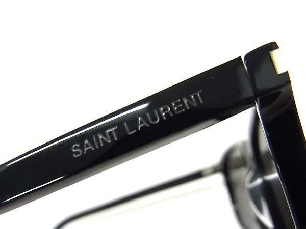 SAINT LAURENT サンローラン サングラス SL 339 ブラック クリアブラック プラスチック ユニセックス 美品