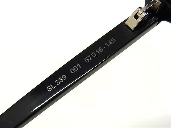 SAINT LAURENT サンローラン サングラス SL 339 ブラック クリアブラック プラスチック ユニセックス 美品