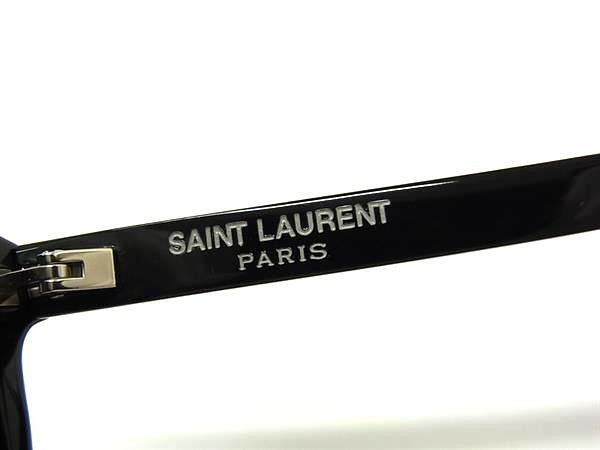 SAINT LAURENT サンローラン サングラス SL 339 ブラック クリアブラック プラスチック ユニセックス 美品