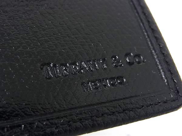 TIFFANY＆Co ティファニー カードケース ブラック レザー ユニセックス 超美品