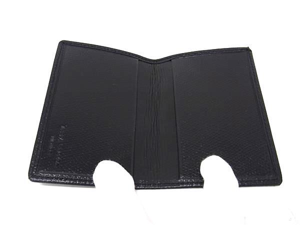 TIFFANY＆Co ティファニー カードケース ブラック レザー ユニセックス 超美品