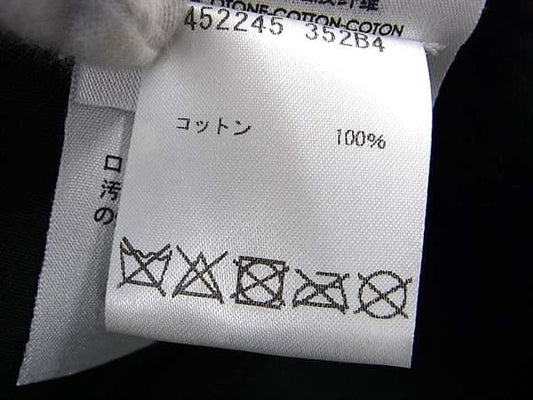 BALENCIAGA バレンシアガ ベースボールキャップ 452245 ブラック コットン100％ ユニセックス 美品