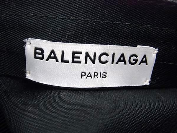 BALENCIAGA バレンシアガ ベースボールキャップ 452245 ブラック コットン100％ ユニセックス 美品