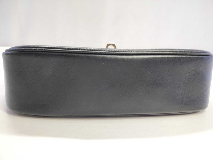BURBERRY バーバリー ハンドバッグ ブラック レザー レディース ゴールド金具