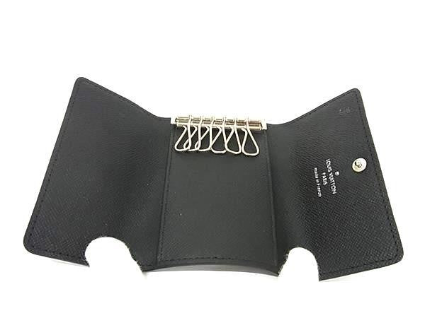 LOUIS VUITTON ルイヴィトン キーケース ミュルティクレ 6 N62662 ブラック系 ダミエ グラフィット キャンバス × レザー メンズ 6連 超美品