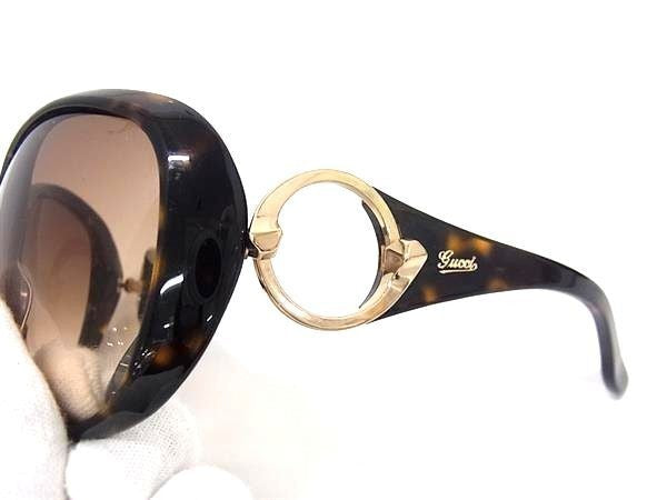 GUCCI グッチ サングラス GG3030/S ブラウン系×レンズ クリアブラウングラデーション系 プラスチック ユニセックス べっ甲調 美品