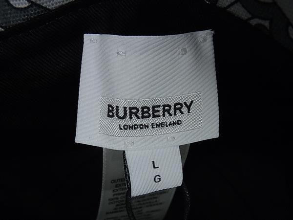 BURBERRY バーバリー キャップ TBモノグラム グレー系 コットン100% メンズ 超美品