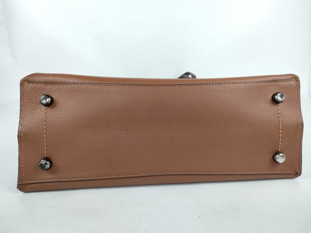 COACH コーチ トートバッグ C0692 ブラウン系 レザー レディース ターンロック