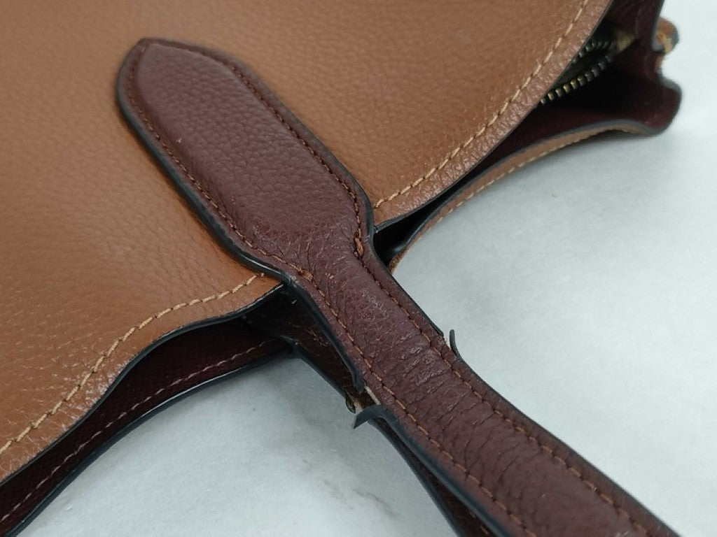 COACH コーチ トートバッグ C0692 ブラウン系 レザー レディース ターンロック