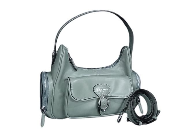 COLE HAAN コールハーン ハンドバッグ アレキサンドリア U08173 リリーパッド系 レザー レディース 2WAY ショルダーバッグ 超美品