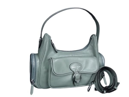 COLE HAAN コールハーン ハンドバッグ アレキサンドリア U08173 リリーパッド系 レザー レディース 2WAY ショルダーバッグ 超美品
