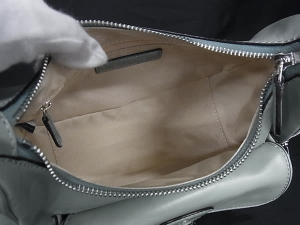COLE HAAN コールハーン ハンドバッグ アレキサンドリア U08173 リリーパッド系 レザー レディース 2WAY ショルダーバッグ 超美品