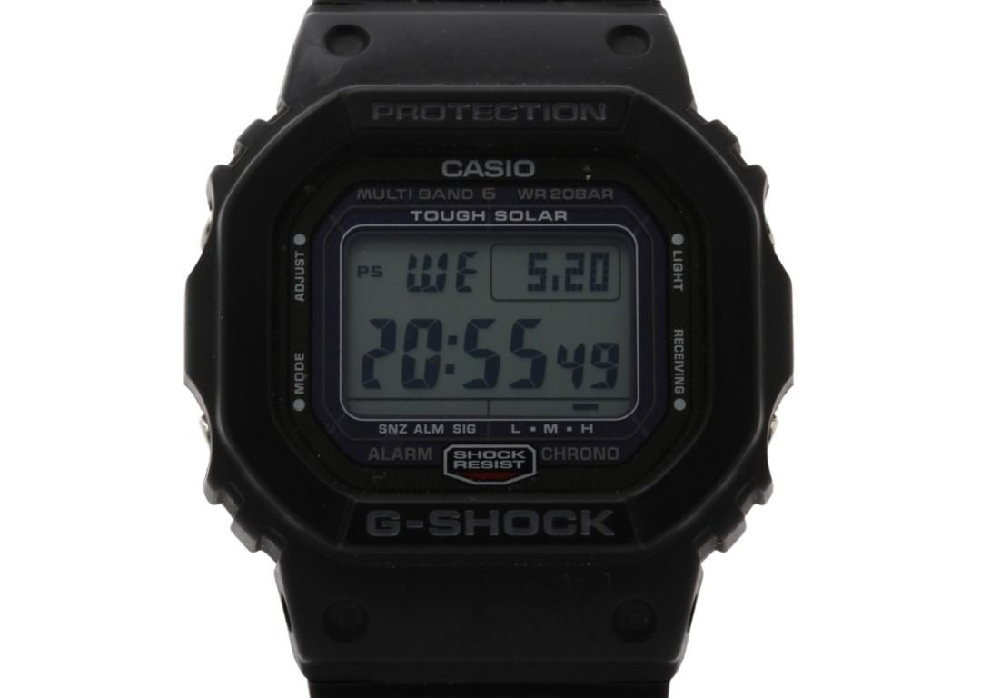 CASIO カシオ 腕時計 G-SHOCK DIGITAL 5000 SERIES GW-5000-1JF ブラック系 ステンレススチール／樹脂 メンズ デジタル 美品