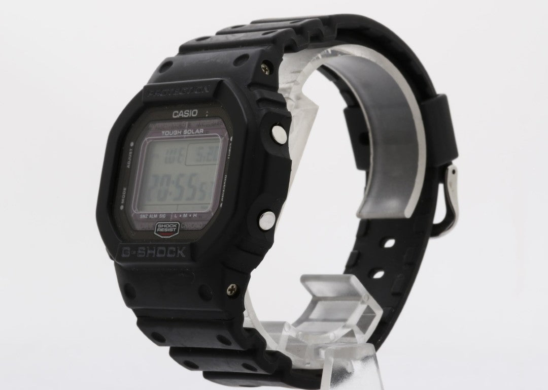 CASIO カシオ 腕時計 G-SHOCK DIGITAL 5000 SERIES GW-5000-1JF ブラック系 ステンレススチール／樹脂 メンズ デジタル 美品