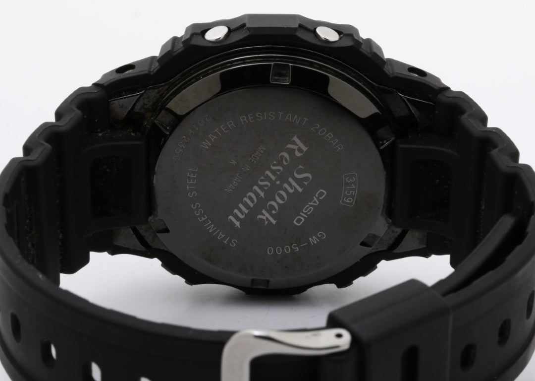 CASIO カシオ 腕時計 G-SHOCK DIGITAL 5000 SERIES GW-5000-1JF ブラック系 ステンレススチール／樹脂 メンズ デジタル 美品