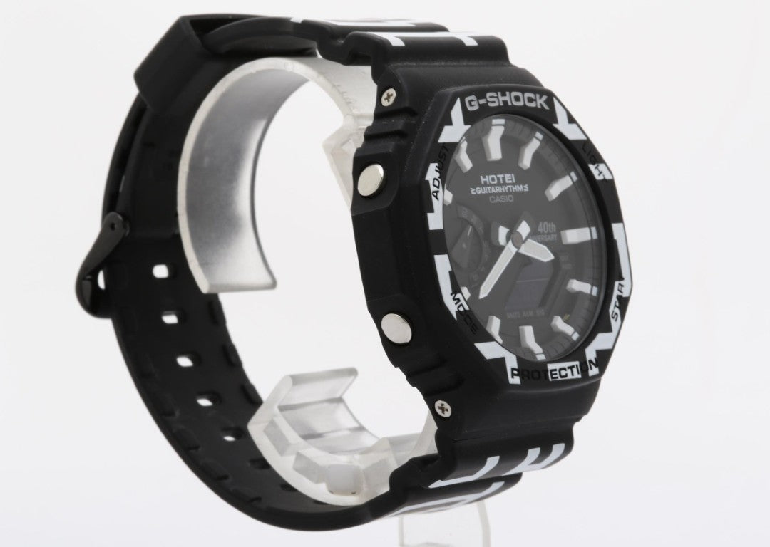 CASIO カシオ 腕時計 G-SHOCK 布袋寅泰コラボレーションモデル ANALOG-DIGITAL 2100 Series GA-2100HT-1AJR ブラック系 カーボンファイバー強化樹脂／樹脂 メンズ アナデジ 超美品
