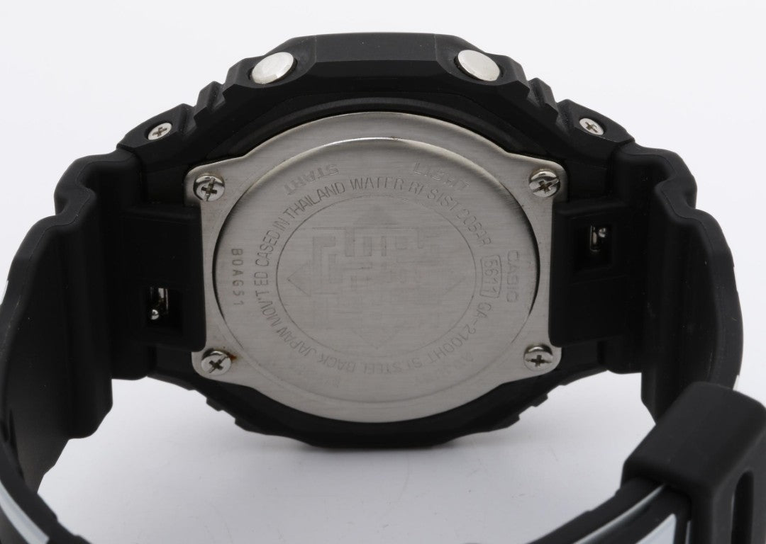 CASIO カシオ 腕時計 G-SHOCK 布袋寅泰コラボレーションモデル ANALOG-DIGITAL 2100 Series GA-2100HT-1AJR ブラック系 カーボンファイバー強化樹脂／樹脂 メンズ アナデジ 超美品