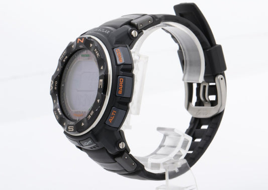 CASIO カシオ 腕時計 PRO TREK プロトレック Multifield Line PRW-2500-1JF ブラック系 樹脂／アルミ メンズ デジタル 美品
