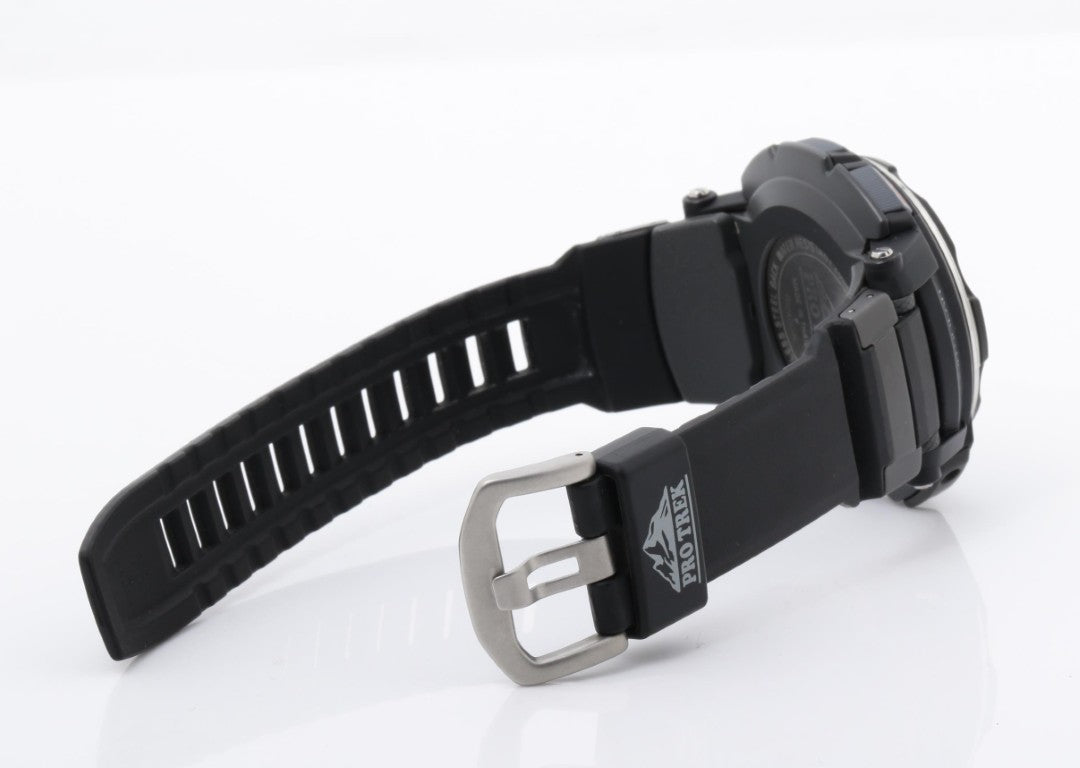 CASIO カシオ 腕時計 PRO TREK プロトレック Multifield Line PRW-2500-1JF ブラック系 樹脂／アルミ メンズ デジタル 美品